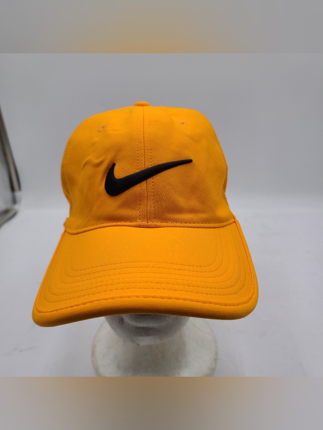 B55 Nike Golf Hat Cap Adjustable Orange Hat
